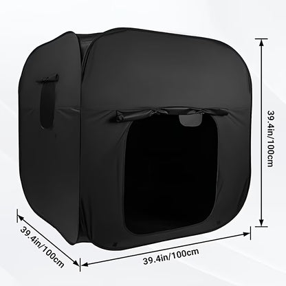 Large Black Sensory Tent – Calm Corner for Children